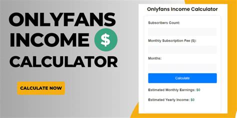 onlyfans money calculator|OnlyFans Earning Calculator 